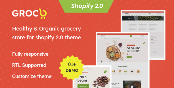 Groco - The Grocery & Supermarket Responsive Shopfiy Theme