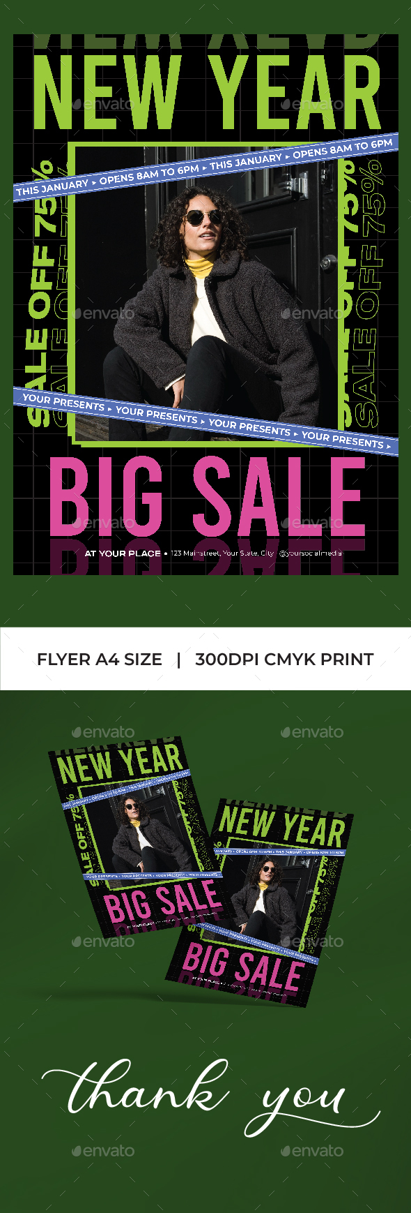 [DOWNLOAD]New Year Sale Flyer