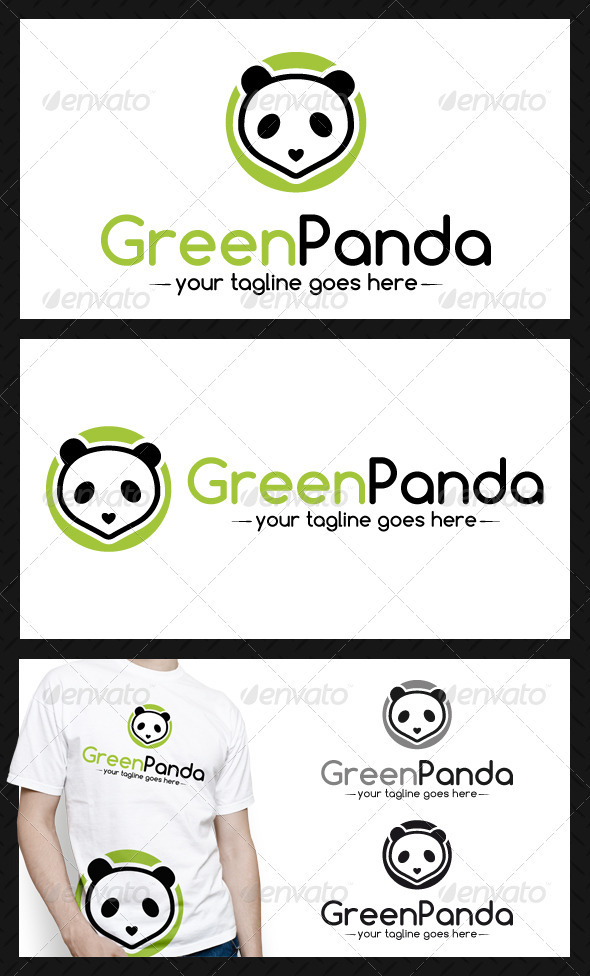 Panda Logo Template - Animals Logo Templates