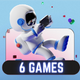 6 Games Bundle HTML5 Games