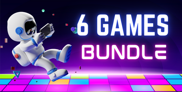 6 Games Bundle HTML5 Games