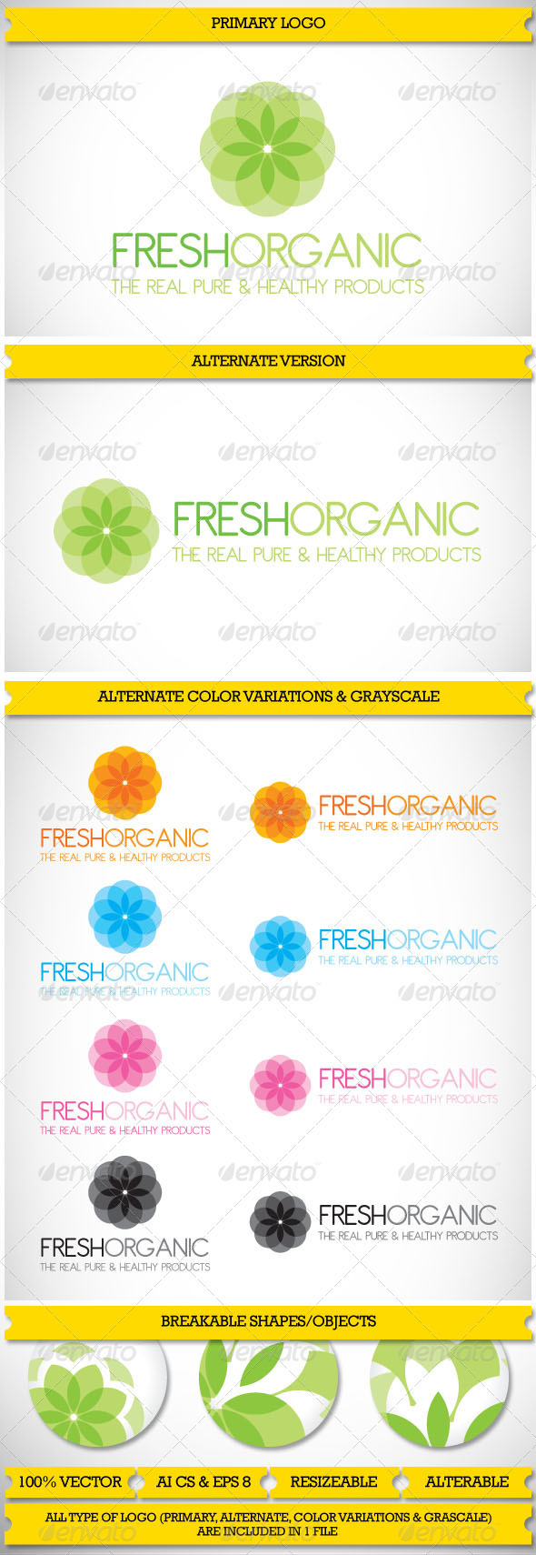 Organic & Nature Logo - Nature Logo Templates