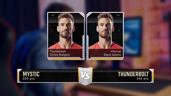 Military Esports Lower Thirds broadcast-packages template preview