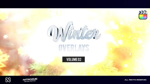 Winter Overlays Vol. 02 for Final Cut Pro X