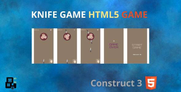 Knife bow html5 game
