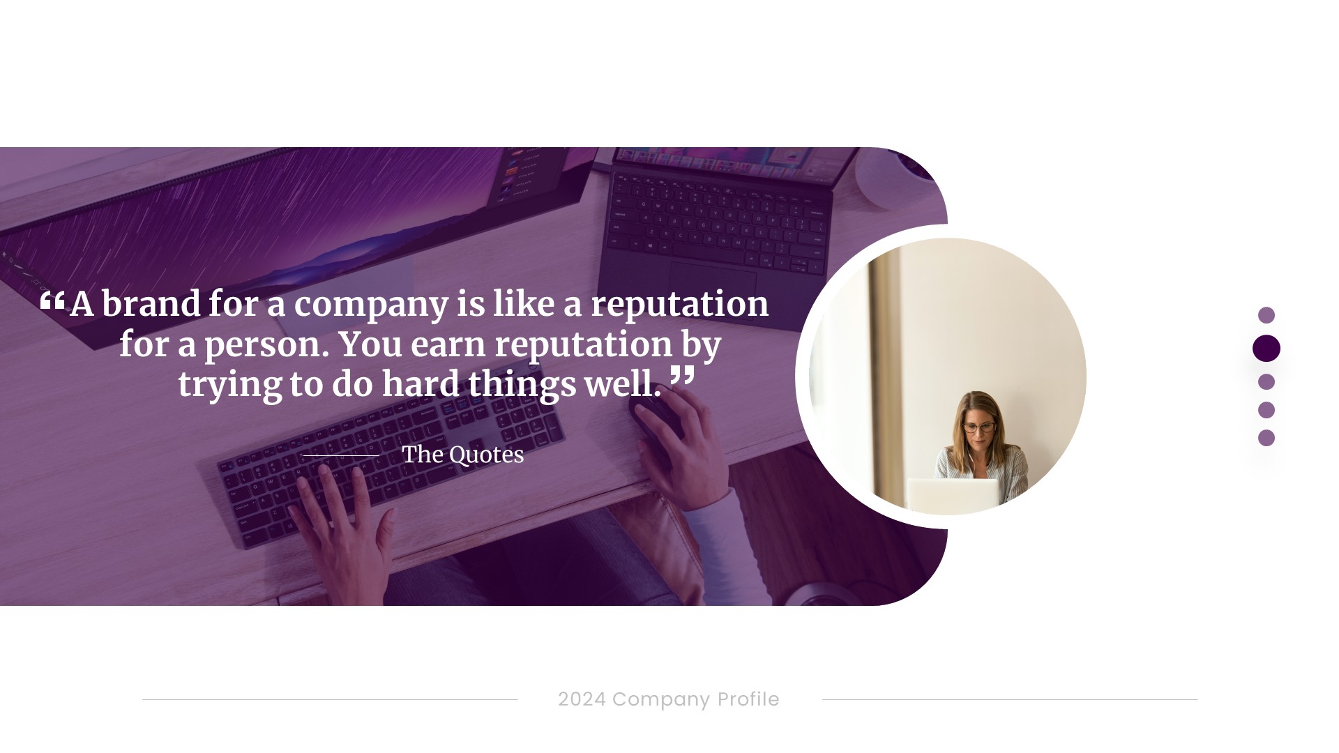 Comprof – Company Profile PowerPoint Template, Presentation Templates