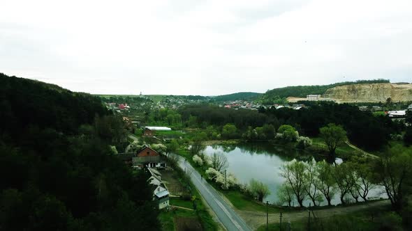 Beautiful View From Height From Drone