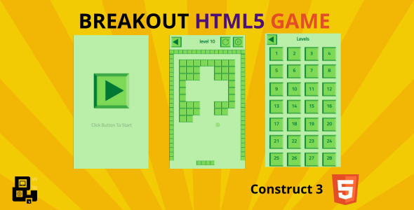 Breakout html5 game