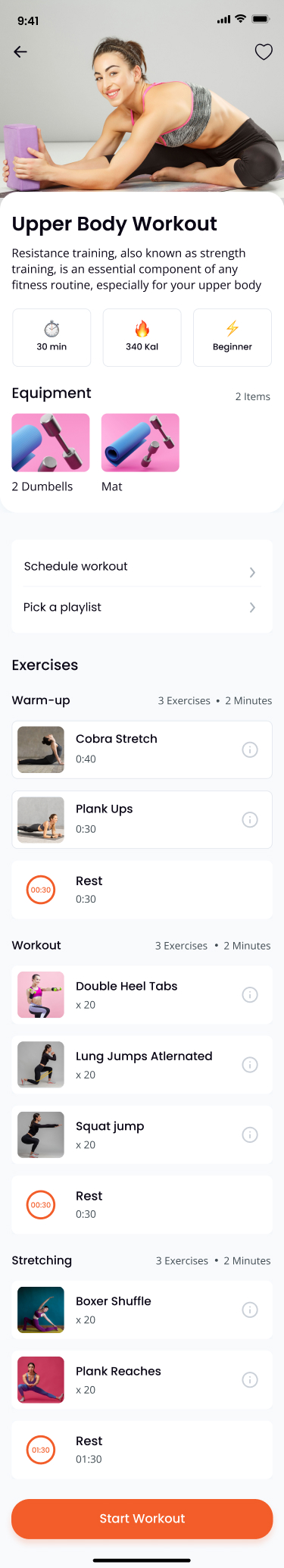BeFit - Fitness React Native Expo App Ui Kit by lalastudio12 | CodeCanyon