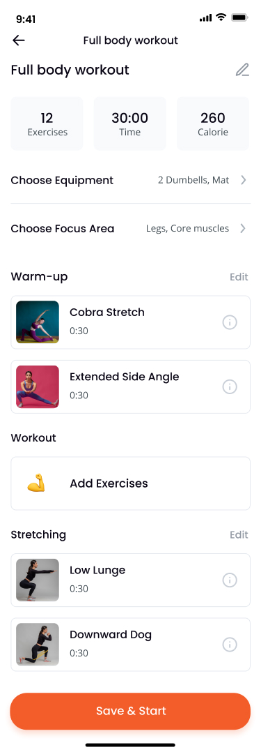 BeFit - Fitness React Native CLI App Ui Kit by lalastudio12 | CodeCanyon