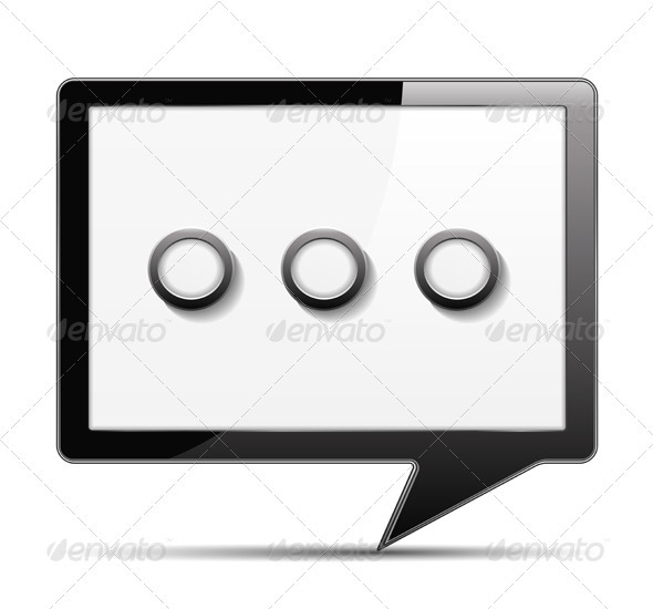 Speech Bubble Icon - Web Elements Vectors