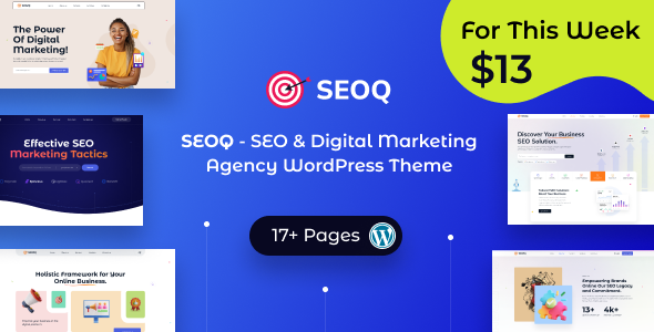 SEOQ â€“ SEO & Digital Marketing Agency WordPress Theme