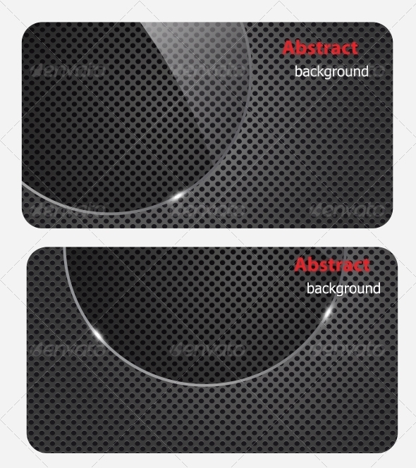 eps10, brochure business card banner metal glass a - Backgrounds Decorative