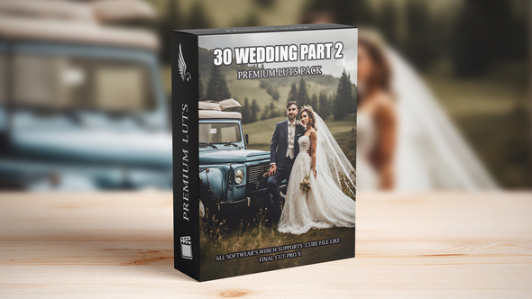 Elevate Your Wedding Films: 30 Professional Cinematic LUTs for Videographers