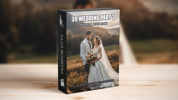 Master Wedding Videography: 30 Premium Cinematic LUTs - Ideal for Professional Videographers