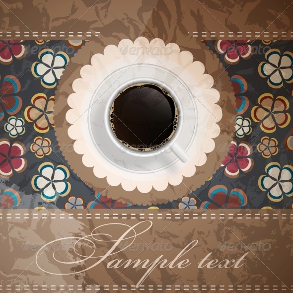 coffee invitation background - Food Objects