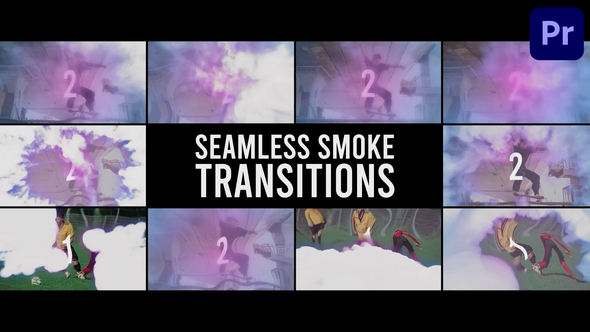 Smoke Seamless Transitions for Premiere Pro