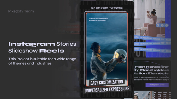 Imstagram Real Estate Mogrt Premiere Pro Premiere Pro template preview