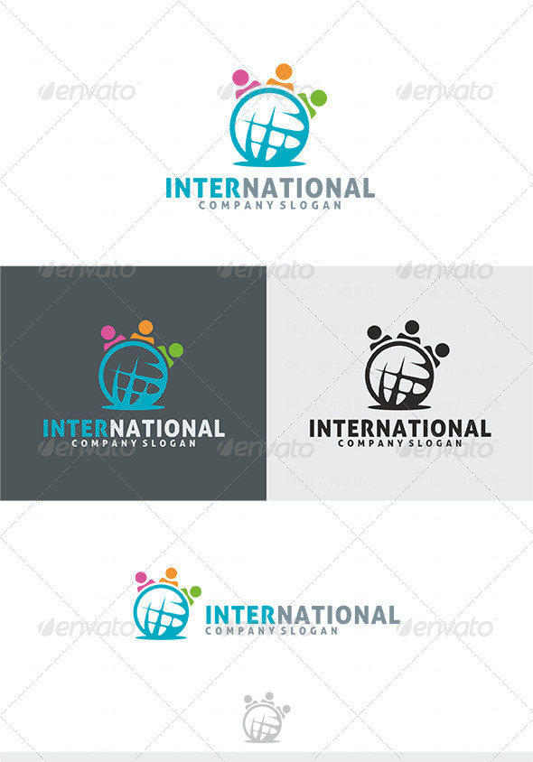 International Logo - Humans Logo Templates