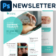 Cupping Email Newsletter PSD Template