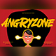 Angryzone - Decorative Brush Font