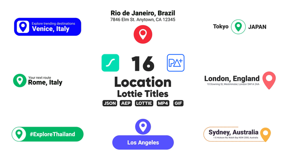 Location Lottie Titles