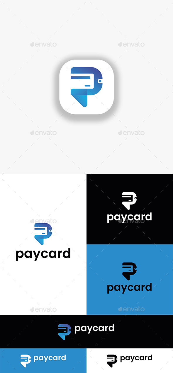 Pay Card - P Logo Letter