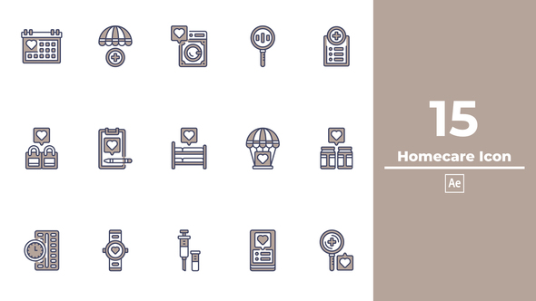 Homecare Icon After Effects