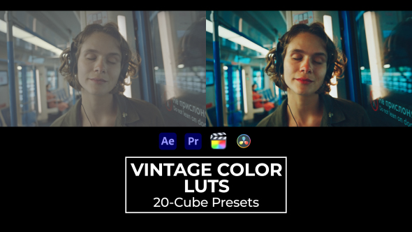 Vintage Color LUTs