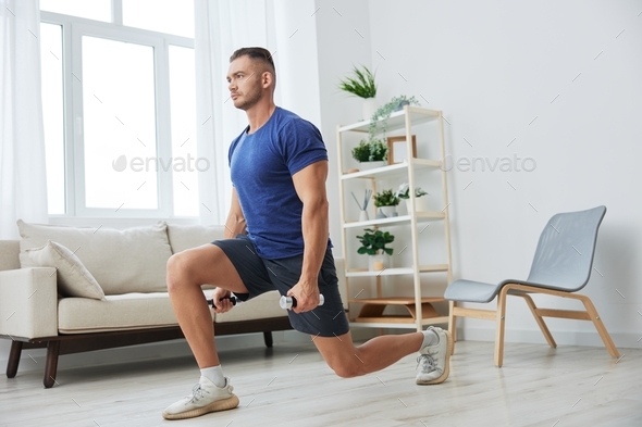 Exercises That Can Be Done Athome Using A Sturdy Chair Stock