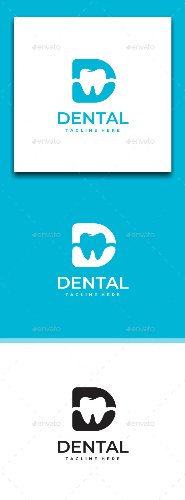Dental - Letter D Logo