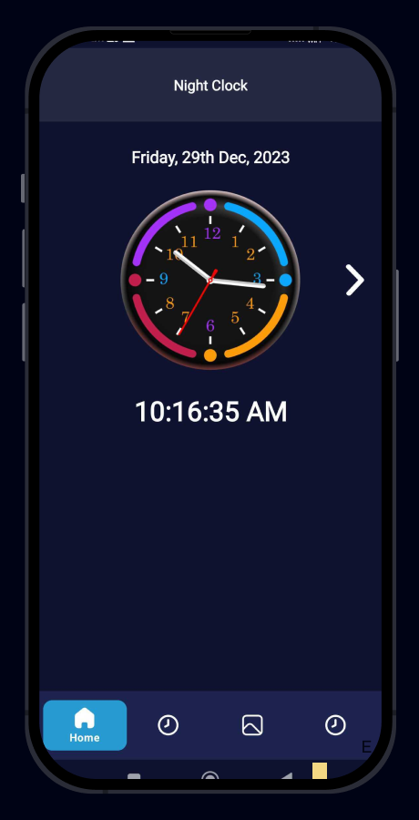 active clock wallpaper for mobile