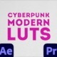 Cyberpunk Modern LUTs | After Effects & Premiere Pro