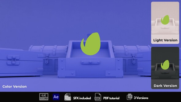 Jewelry Box Intro Video Displays template preview