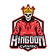 King Skull Mascot Logo Template