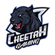 Cheetah Gaming Mascot Logo