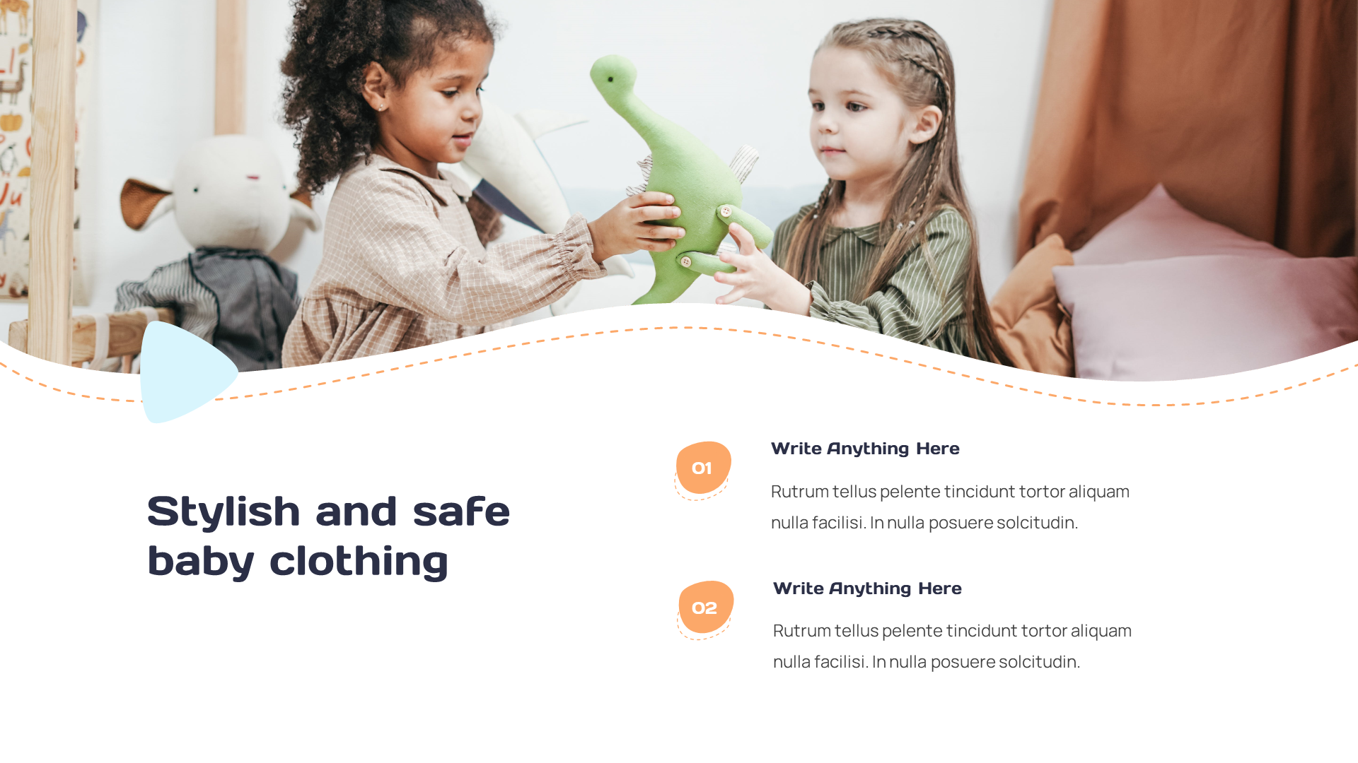 Playkids - Kids & Baby Google Slides Template, Presentation Templates