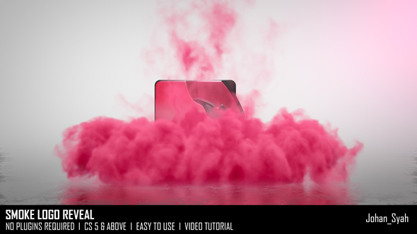 Smoke_Logo Reveal Logo Stings template preview