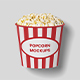 Popcorn Bucket Mockup | Pop Corn