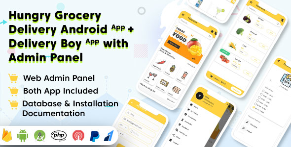 Grocery  Single Grocery Store iOS User & Delivery Boy App With