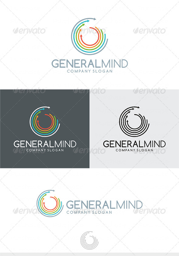 General Mind Logo - Vector Abstract