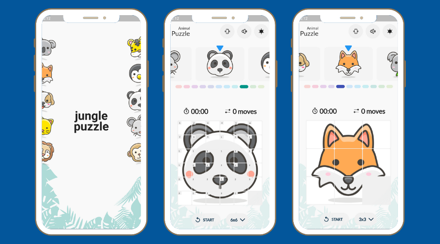 Animal Puzzle v1.0 - A Slide Matching Game | Android & iOS by ...