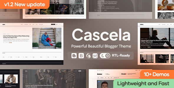 Cascela - Personal Blogger Blog and Magazine
