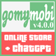 gomymobiBSB v4 ChatGPT B2C Site Store Builder with Domains Element Builder Paypal Chat