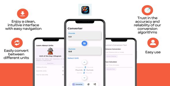 Convertify | Convertion Unit Application | Flutter UI