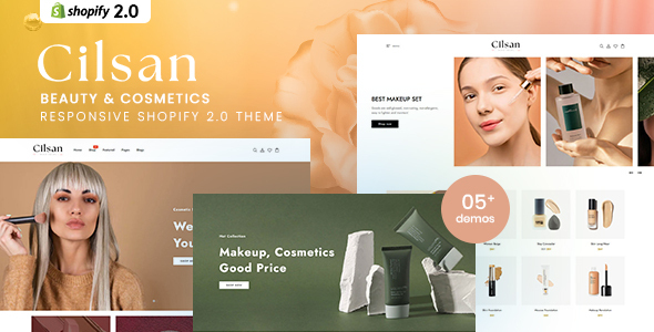 Cilsan – Beauty & Cosmetics Responsive Shopify 2.0 Theme