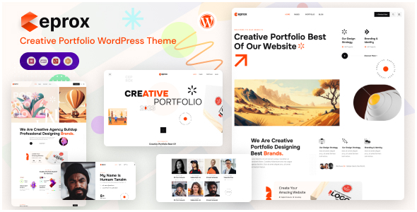 Ceprox - Creative Portfolio WordPress Theme