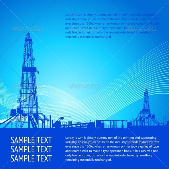 Industrial Banner For Your Text - Abstract Conceptual