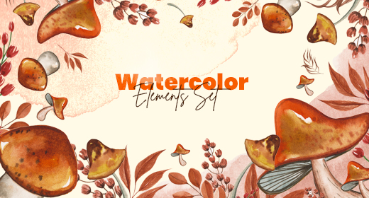 Watercolor Elements
