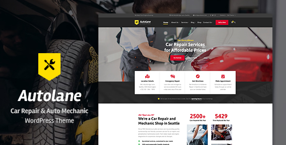 [DOWNLOAD]Autolane - Car Mechanic & Auto Services WordPress Theme
